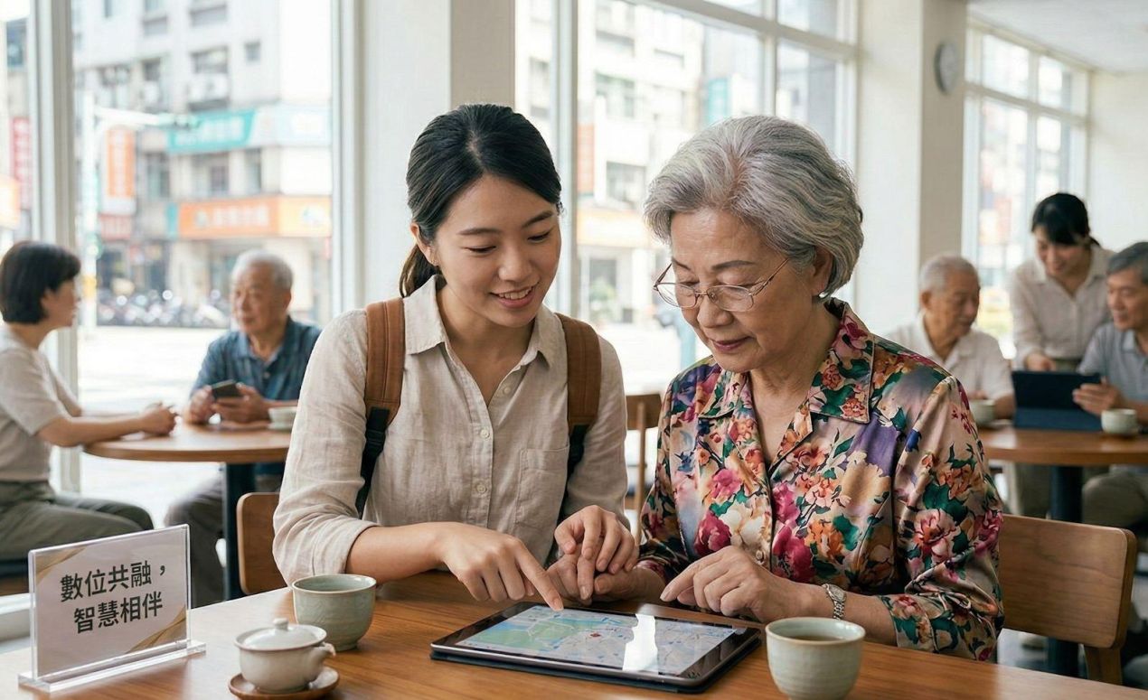 台灣2025年邁入「超高齡社會」，年輕人該如何學習與老人自在相處？