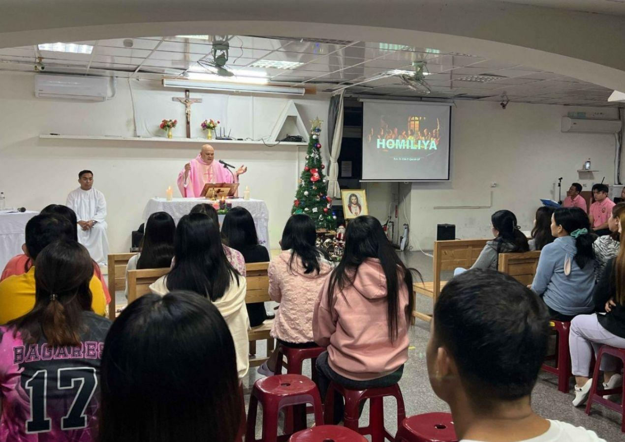 萬通人力舉辦聖誕彌撒 暖心陪伴移工迎佳節