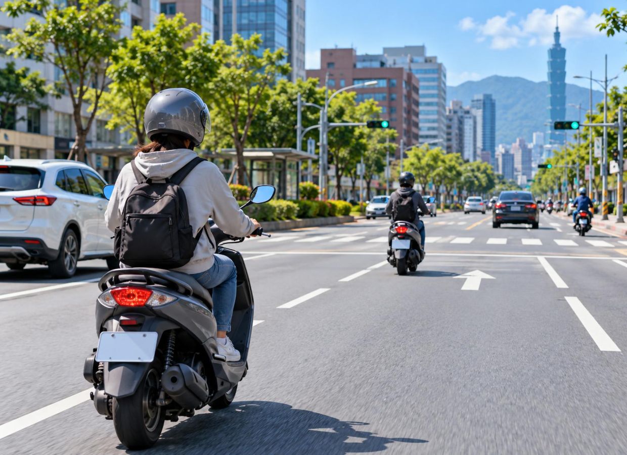 騎車別跟太近！機車安全距離怎麼抓？2秒法則、跟車與防追撞一次看